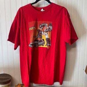Vintage Alstyle Back To The Future Marty McPrime Shirt Size XL
